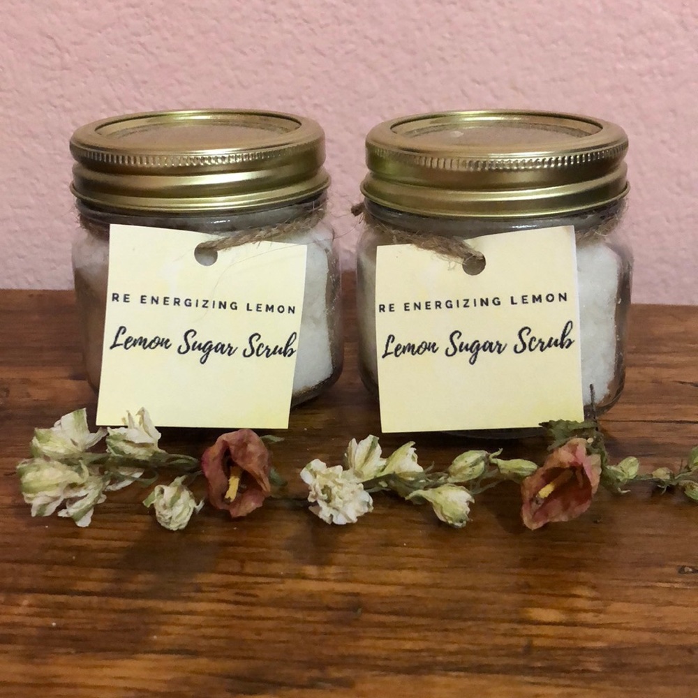 Re Energizing Lemon Sugar Scrub